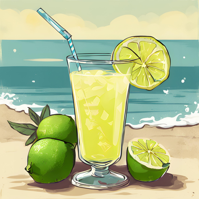 Limonade Limette